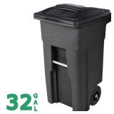 Greenstone 32-Gal Trash Can with Wheels