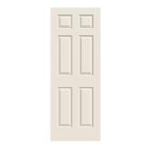 30x80 6-Panel Colonist Primed MDF Door Slab