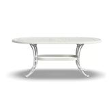 Sanibel White 72 in. Oval Table