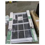 White Vinyl Double-Hung Window - 70 Series