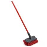 60 in. Dual Surface Floor Brush with Handle