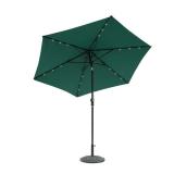 Sun-Ray 9 ft Tiltable Solar Umbrella