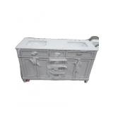 60" Double Vanity with Top