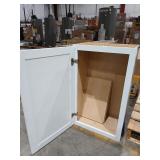 18" Wall Cabinet - White