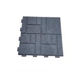 Rubber Landscape Pavers, Box of 9