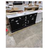 FREMONT 72 Inch Black Vanity