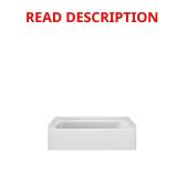(Damaged Corner) Sterling 60x30 Soaking Bathtub w