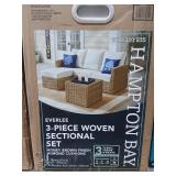 WOVEN SECTIONAL SET