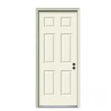 36x80 6-Panel Steel Prehung Door