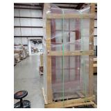 Steves & Sons fiberglass door, wood edge 77"x31"