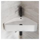 St. Tropez Corner Vessel Wall Hung Sink