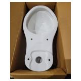 Kohl elongated white toilet bowl