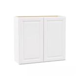 Hampton 33W Wall Cabinet, Satin White