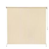 Sesame UV-Blocking Exterior Roller Shade 72x72