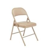 Commercialine Vinyl Padded Folding Chair