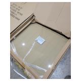 Glass door aprox 24"x78".