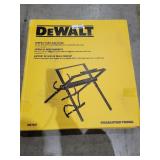 Dewalt compact table saw stand
