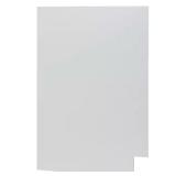Avondale Shaker Alpine White Base End Panel