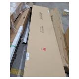 Dreamline white corner shower 17" x 73"