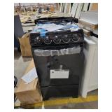 Summit black 4 burner apparently stove