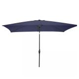 10 ft Tilt Market Patio Umbrella Navy Blue