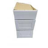 18" 3 Drawer Base Cabinet, Damaged