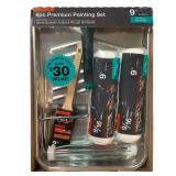 Premium 6-Piece Paint Kit with Tray and Covers