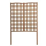 Large 72 in. Eucalyptus Wood Privacy Trellis