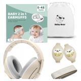 BOENFU Baby Ear Muffs Noise Protect Headphones, N