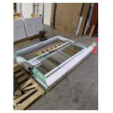 American Craftsman 70 Series White Vinyl Door