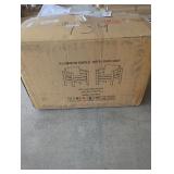 Aluminum Patio Furniture, Dark Gray