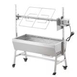 Rotisserie Grill 35" 90lb Roast Electric 42W