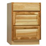 Hampton 24x24x34.5 in. Drawer Base Cabinet