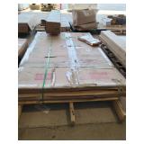 (2) Assorted Glass Warehouse of Glass Shower Door