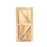 48x84 in. Pine Barn Door Slab