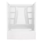 Classic 500 Curve Bathtub & Shower White
