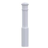 Stair Parts 4093 Primed White Newel Post