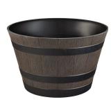 Cameron Whiskey Barrel Planter, 22" Round