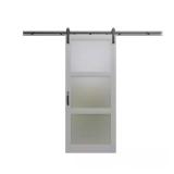 36x84 3 Lite Sliding Barn Door Kit