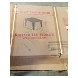 Rosana 10x12 Aluminum Gazebo with Roof box 2/2 on