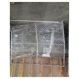 Metal fence piece