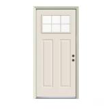 32x80 6-Lite Craftsman Steel Front Door