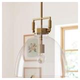 Nathan James Leigh Gold Pendant Light