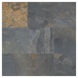Skid of Rustique Earth 12x12 Slate Tile