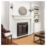 Arrington Large Glass Fireplace Doors