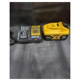 DeWalt 20V MAX XR 10Ah Lithium Battery + Charger
