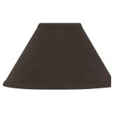 Aspen Creative Uno Lamp Shade, Dark Brown