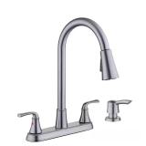 Sadira Pulldown Sprayer Faucet soap dispenser