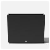 Block Span XL Black Planter with Drainage