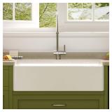 36 in. Fireclay Farmhouse Kitchen Sink